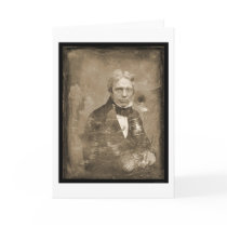 Michael Faraday Daguerreotype 1845 cards by lc_prints Michael Faraday Daguerreotype 1845 cards