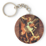 Michael the Archangel Keychain
