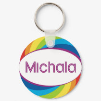 Michala keychains by names_by_willow Michala keychains