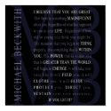Micheal Beckwith quote poster posters