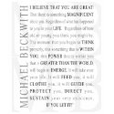 Micheal Beckwith Quote Woman's T shirt