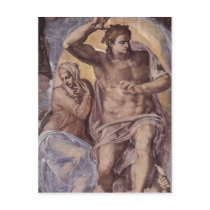 Michelangelo Buonarroti Das J?ngste Gericht, Fresk postcards by rahulbiswas Michelangelo Buonarroti Das J?ngste Gericht, Fresk postcards