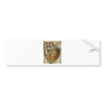 Michelangelo Delphic Sibyl Bumper Sticker