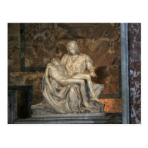 Michelangelo Pieta Postcard