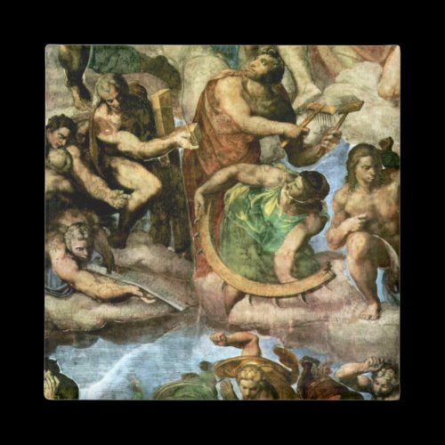 Michelangelo Unterberger - Martyrs with tools of t Fridge Magnet