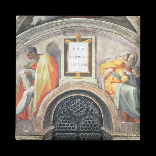 Michelangelo Unterberger - The ancestors of Christ Fridge Magnet