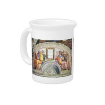 Michelangelo Unterberger - The ancestors of Christ Beverage Pitcher