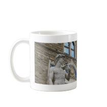 Michelangelo's David, Florence Italy mugs