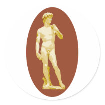 Michelangelo's David stickers by alternateworlds Michelangelo's David stickers