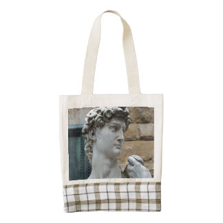 Michelangelo's David Zazzle HEART Tote Bag