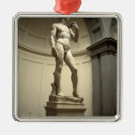 Michelangelo's famous sculpture of David. Ornament