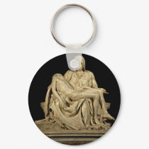Michelangelo's 'Pieta' keychains by cowboyannie Michelangelo's 'Pieta' keychains