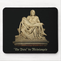 Michelangelo's 'Pieta' Mouse Pads
