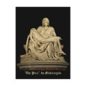 Michelangelo's 'Pieta' postcards by cowboyannie Michelangelo's 'Pieta' postcards
