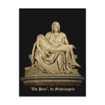 Michelangelo's 'Pieta' postcards