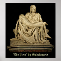 Michelangelo's 'Pieta' Poster