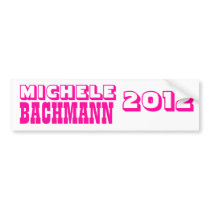 Michele Bachmann 2012 bumper stickers
