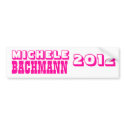 Michele Bachmann 2012 bumper stickers