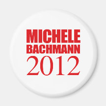 MICHELE BACHMANN 2012 -- REFRIGERATOR MAGNET