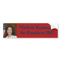 Michele Bachmann for President 2012 bumper stickers