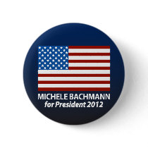 Michele Bachmann for President 2012 Pinback Buttons