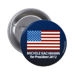 Michele Bachmann for President 2012 Pinback Buttons