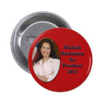 Michele Bachmann for President 2012 Buttons