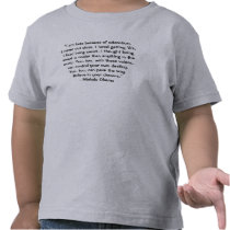Michele Obama - Quote on Being Smart t-shirts by JuJuGarden Michele Obama - Quote on Being Smart t-shirts
