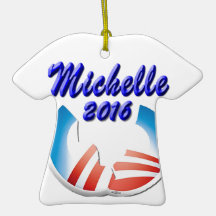 Michelle 2016 christmas ornament