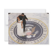 Michelle and Barack Obama invitations by SpeakYourMind Michelle and Barack Obama invitations