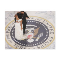 Michelle and Barack Obama postcards by SpeakYourMind Michelle and Barack Obama postcards