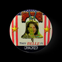 Michelle Bachman Liberty Bell Button by elfyboy Michelle Bachman Liberty Bell Button