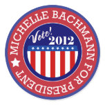 Michelle Bachmann for President 2012 Sticker