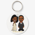 Michelle & Barack Obama keychain by sheldon_hunter Michelle & Barack Obama keychain