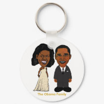Michelle & Barack Obama keychain by sheldon_hunter Michelle & Barack Obama keychain