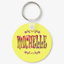 Michelle Keychain by IArtist40 Michelle Keychain