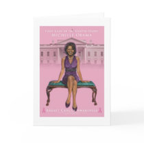 MICHELLE OBAMA BREAST CANCER AWARENESS cards by piecesofobama MICHELLE OBAMA BREAST CANCER AWARENESS cards