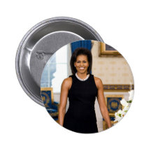 Michelle Obama Button