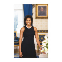 Michelle Obama Canvas Print
