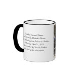 MICHELLE OBAMA EIGHT-DAY EUROPEAN TOUR COFFEE MUG