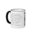 MICHELLE OBAMA EIGHT-DAY EUROPEAN TOUR MUG