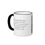 MICHELLE OBAMA EIGHT-DAY EUROPEAN TOUR MUGS