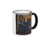 MICHELLE OBAMA EIGHT-DAY EUROPEAN TOUR MUGS