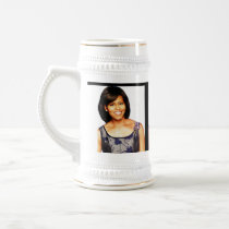 MICHELLE OBAMA, FIRST LADY STEIN MUGS