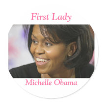 Michelle Obama First Lady stickers