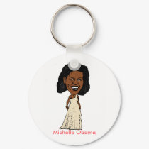 Michelle Obama keychain by sheldon_hunter Michelle Obama keychain