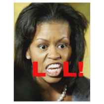 Michelle Obama LOL flyers by palmtreedoc Michelle Obama LOL flyers