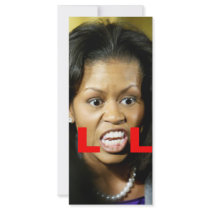 Michelle Obama LOL Rack Cards