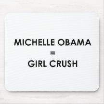 Michelle Obama Mouse Pad