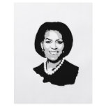 Michelle Obama outline Custom Flyer